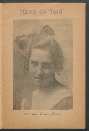 Álbum de "IBIS" - Srta. Ana Salvez Naranjo [Fotografía]