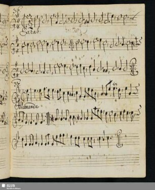 37. Horn, Johann Caspar: Allemandes