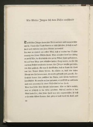Wie Müller Jürgen sich dem Bösen verschrieb