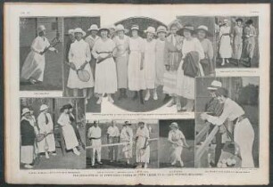 Inauguración de la temporada de Lawn-Tennis en el Club Atlético Belgrano