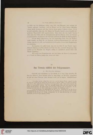 IV: Das Terrain südlich der Polygonmauer