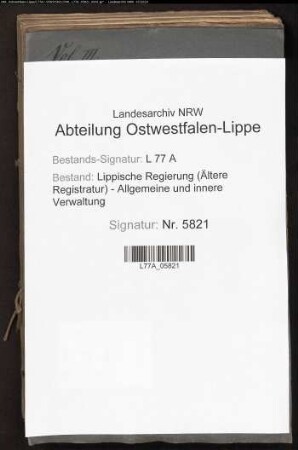 Reparaturen am Irrenhaus zu Brake, Bd. 3