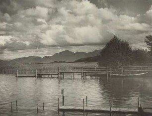 Oberbayern. Gewitterstimmung am Chiemsee : Oberbayern. Gewitterstimmung am Chiemsee