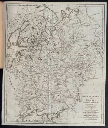 Partie de L´Empire de Russie comprise en Europe.
