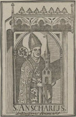 Bildnis des Heiligen Anscharius