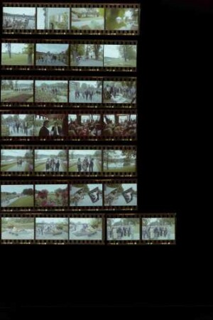 BGS 77 - Bundesgartenschau, 29.04.-23.10.1977, Stuttgart (269): Gemeinderat und Oberbürgermeister der Stadt München Georg Kronawitter Familie Franz Zeithammer