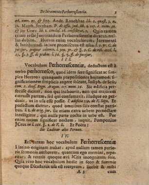 Disputatio Inauguralis De Perhorrescentiae Juramento