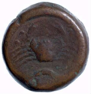 Münze, 1/2 Litra (Hemilitra), ca. 425 - 406 v. Chr.