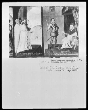 Heinrich 4. von Frankreich und die romanischen Staaten — König Heinrich 4. von Frankreich vor Papst Clemens 8.