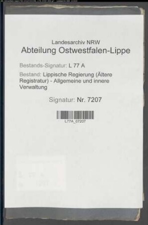 Liquidation requirierter Schneiderarbeit
