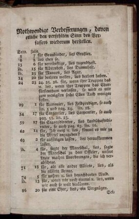 Nothwendige Verbesserungen, ...