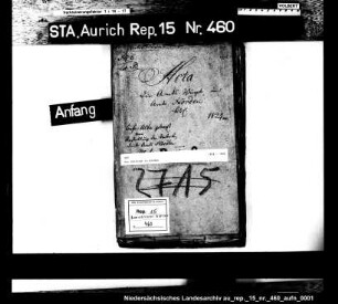 Der Amtsvogt in Norden