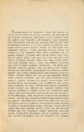 De Luciani re metrica