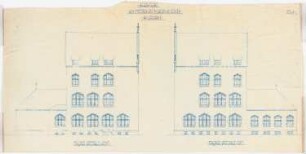 Herz-Jesu-Kloster, Leuven: Seitenansichten 1:100