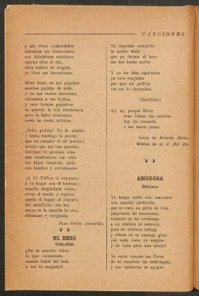 Amorosa : Décimas