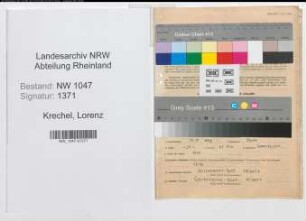 Entnazifizierung Lorenz Krechel , geb. 10.07.1897 (Beamter)