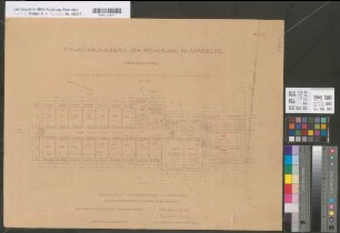 Arnsberg, Bezirksregierung, Hauptgebäude Seibertzstr. 1, Grundriss Erdgeschoss