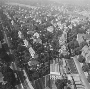 Wohnbebauung in der Erfurter Löbervorstadt : Blickrichtung Westen