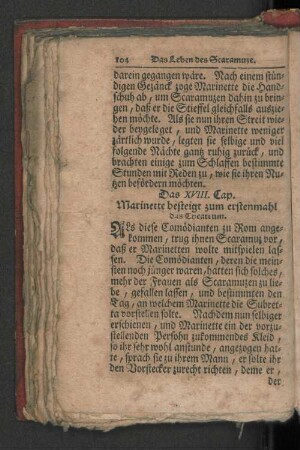 [Das XVIII. Cap. - Das XXVII. Cap.]
