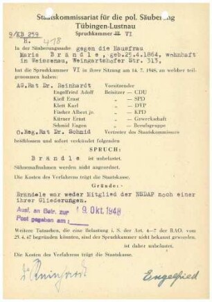 Brändle, Maria