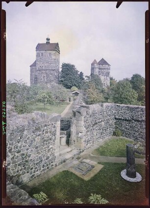 Stolpen. Burg, Grab der Gräfin Cosel