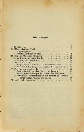 Über den Bau und die Entwickelung des Panzers der Gürteltiere