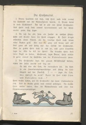 Die Großmutter.