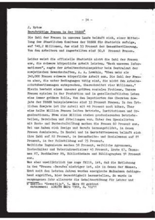 Berufstätige Frauen in der UdSSR
