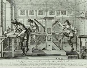 Werkstatt der Kupferdrucker : Werkstatt der Kupferdrucker, 17. Jh.
