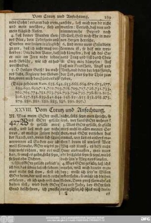 XXVIII. Vom Creutz und Anfechtung.