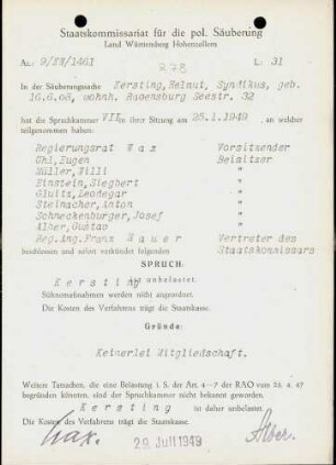 Kersting, Helmut