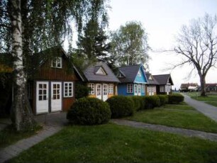 Nida: Kurische Holzhäuser
