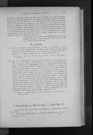 Versammlung zu Harderwijk. - 1438 Mai 28.