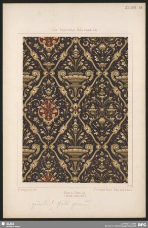 Fond de Tenture (Stil Louis XIII)