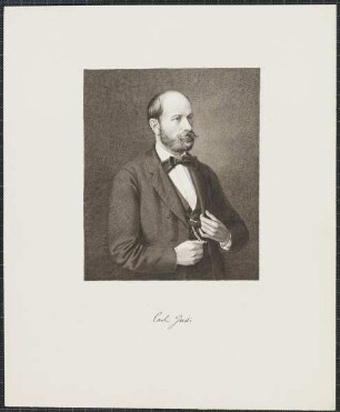 Icones Professorum Marpurgensium — Bildnis des Carl Nikolaus Heinrich Justi (1832-1912)