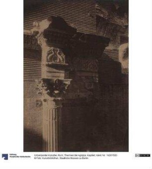 Rom, Thermen der Agrippa, Kapitell