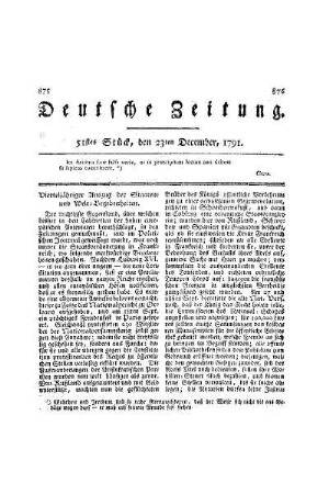 Vierteljähriger Auszug der Staaten- und Welt-Begebenheiten