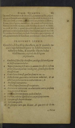 Praesumpt. LXXXIX.