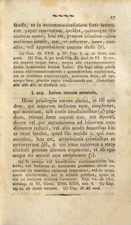 Fundamenta iuris ecclesiastici catholicorum, 2 seu Pars IV, V & VI. De personis, rebus et iudiciis ecclesiasticis
