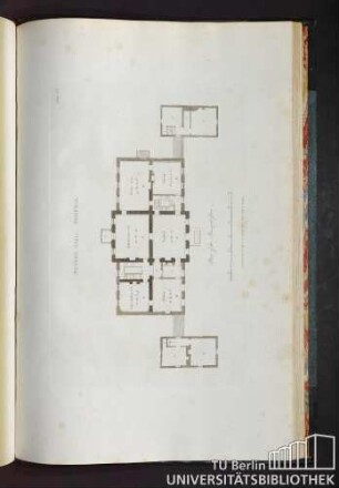 Plate 25. Ryston Hall, Norfolk. Plan of the Principal floor.