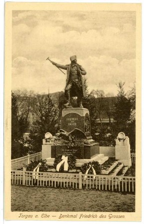 Torgau. Denkmal Friedrich des Großen