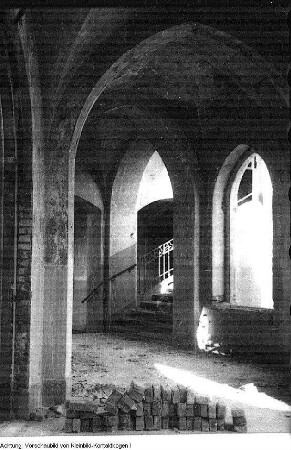 Dresden, Neues Rathaus, Wiederaufbau, 1948/52