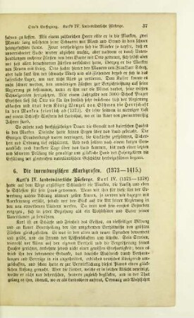 6. Die luxemburgischen Markgrafen (1373-1415)