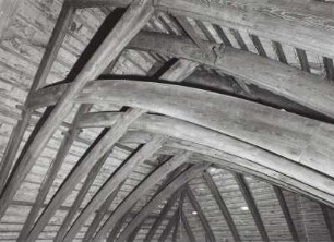 Bohlenbinder-Dachwerk, 1809/1810, Hüttenwerk, Peitz