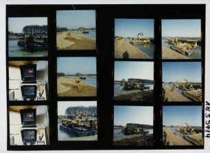 Tonverlegung am Wesel-Datteln-Kanal, Ahsen, 1997
