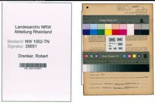 Entnazifizierung Robert Drenker , geb. 07.12.1900 (Spediteur)