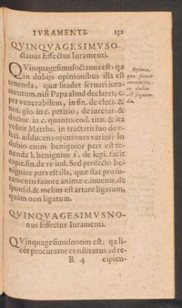 Quinquagesimus Nonus Effectus Iuramenti.