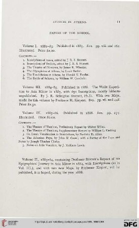 Papers of the School