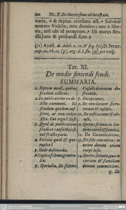 Tit XI. De modis finiendi feudi