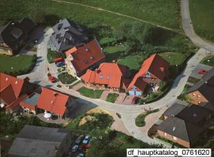 Schwalmtal. Wohnsiedlung. Luftaufnahme